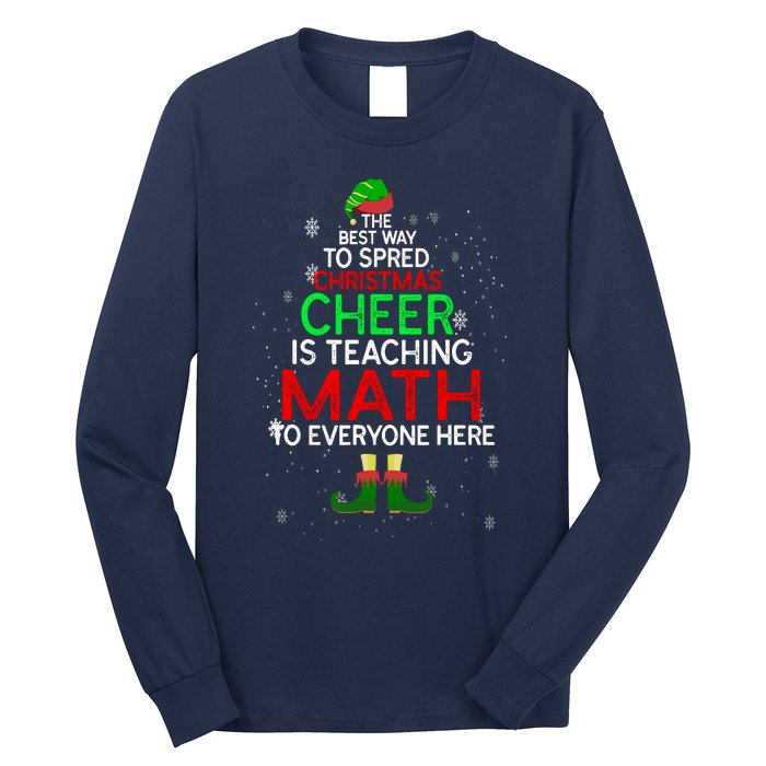 Math Teacher Funny Quote Christmas Long Sleeve Shirt