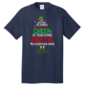 Math Teacher Funny Quote Christmas Tall T-Shirt