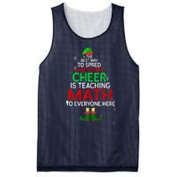 Math Teacher Funny Quote Christmas Mesh Reversible Basketball Jersey Tank