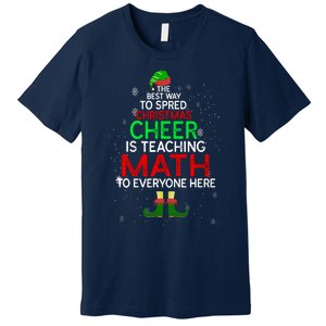 Math Teacher Funny Quote Christmas Premium T-Shirt