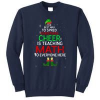 Math Teacher Funny Quote Christmas Tall Sweatshirt