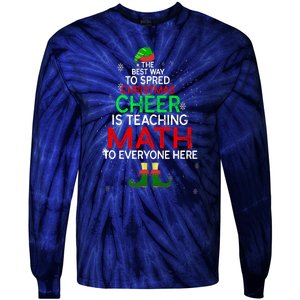 Math Teacher Funny Quote Christmas Tie-Dye Long Sleeve Shirt