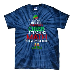 Math Teacher Funny Quote Christmas Tie-Dye T-Shirt