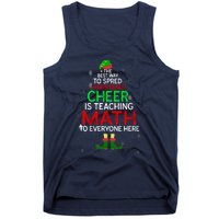 Math Teacher Funny Quote Christmas Tank Top