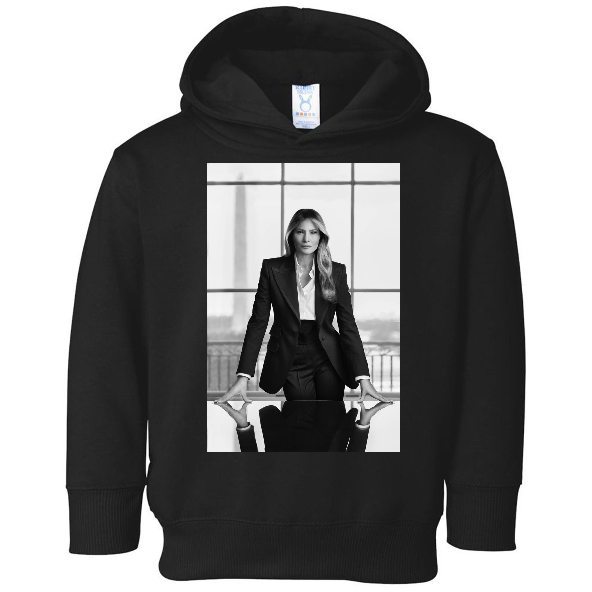 Melania Trump First Lady Official White House Portrait Toddler Hoodie