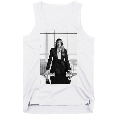 Melania Trump First Lady Official White House Portrait Tank Top