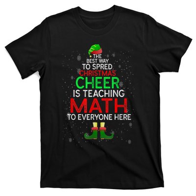 Math Teacher Funny Quote Christmas T-Shirt