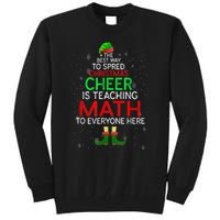 Math Teacher Funny Quote Christmas Tall Sweatshirt