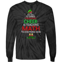 Math Teacher Funny Quote Christmas Tie-Dye Long Sleeve Shirt