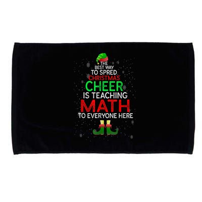 Math Teacher Funny Quote Christmas Microfiber Hand Towel