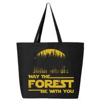May The Forest Be With You Camping Gifts Scifi Nerd 25L Jumbo Tote