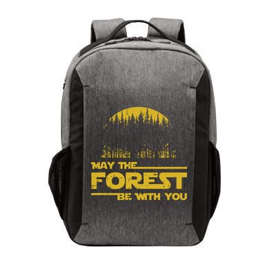 May The Forest Be With You Camping Gifts Scifi Nerd Vector Backpack
