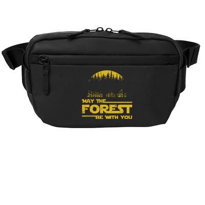 May The Forest Be With You Camping Gifts Scifi Nerd Crossbody Pack