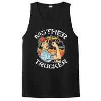 Mother Trucker Female CDL Semi Truck Driver PosiCharge Competitor Tank