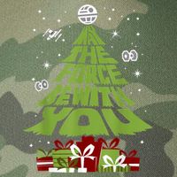 May The Forth Be With You Christmas Tree Legacy Tie Dye Trucker Hat