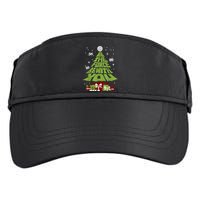 May The Forth Be With You Christmas Tree Adult Drive Performance Visor