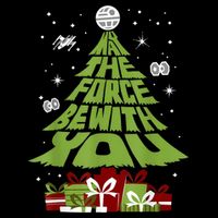 May The Forth Be With You Christmas Tree Flatbill Hat