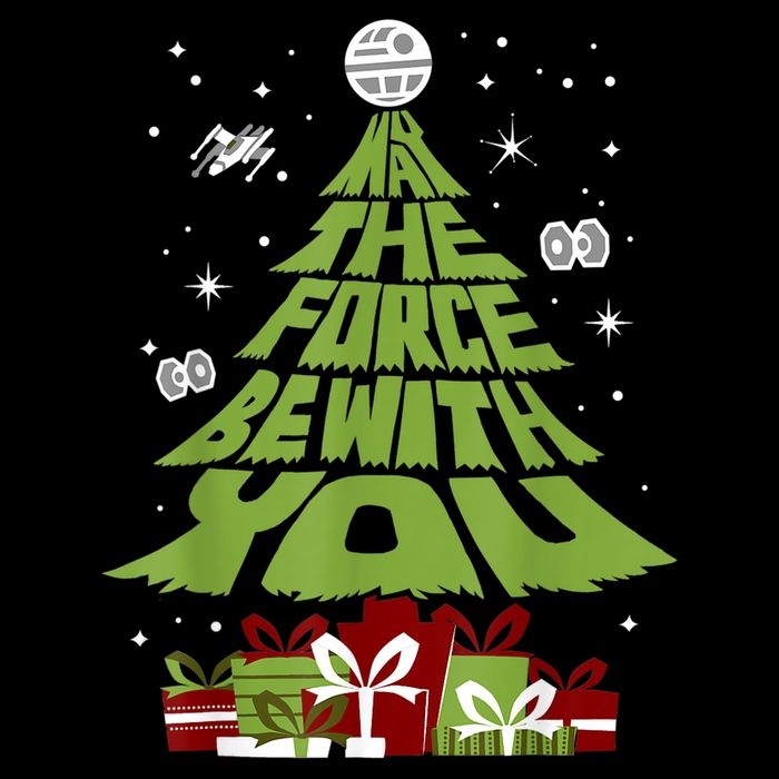 May The Forth Be With You Christmas Tree Flatbill Hat