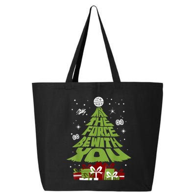 May The Forth Be With You Christmas Tree 25L Jumbo Tote