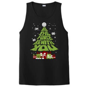 May The Forth Be With You Christmas Tree PosiCharge Competitor Tank