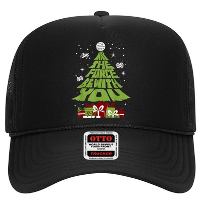 May The Forth Be With You Christmas Tree Trucker Hat