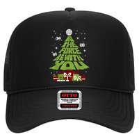 May The Forth Be With You Christmas Tree Trucker Hat