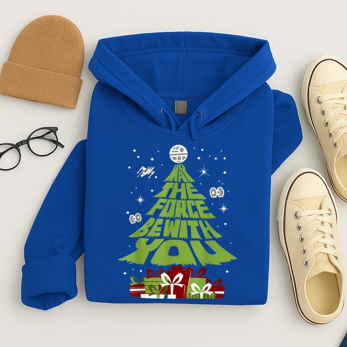 May The Forth Be With You Christmas Tree Hoodie