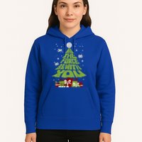 May The Forth Be With You Christmas Tree Hoodie