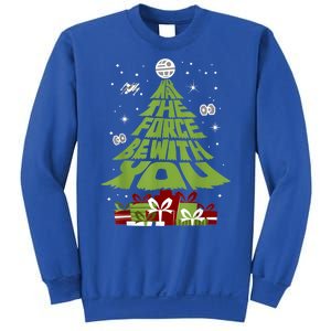 May The Forth Be With You Christmas Tree Sweatshirt