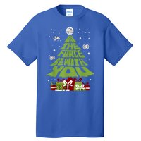 May The Forth Be With You Christmas Tree Tall T-Shirt