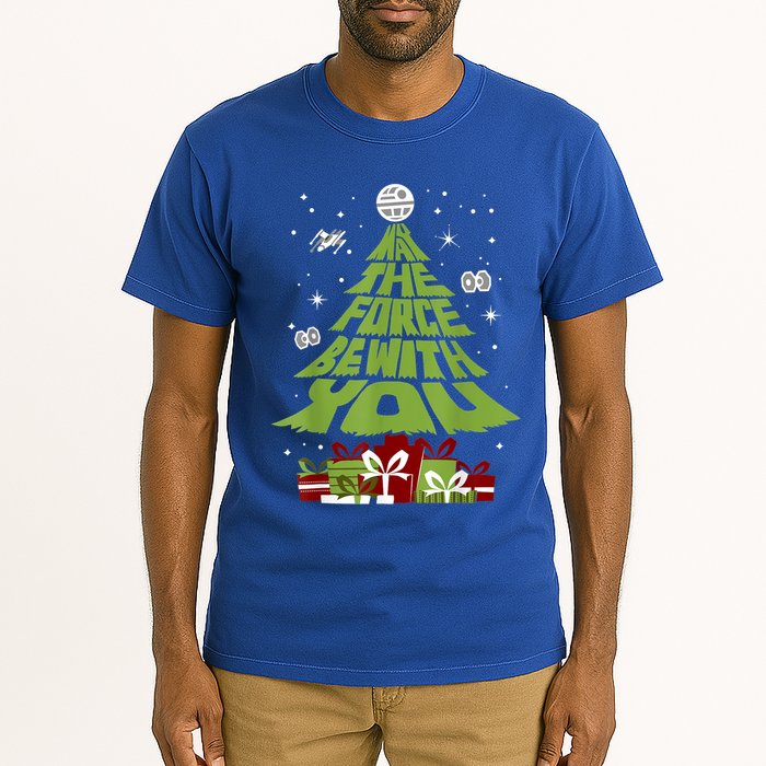 May The Forth Be With You Christmas Tree Tall T-Shirt