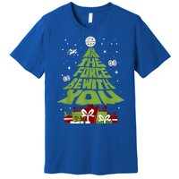 May The Forth Be With You Christmas Tree Premium T-Shirt