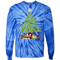 May The Forth Be With You Christmas Tree Tie-Dye Long Sleeve Shirt