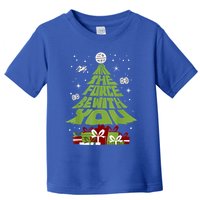 May The Forth Be With You Christmas Tree Toddler T-Shirt