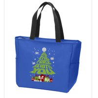 May The Forth Be With You Christmas Tree Zip Tote Bag