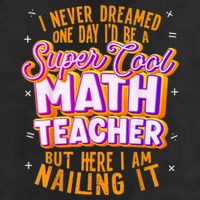 Math Teacher Funny Math Tee Math Lover Adult Drive Performance Visor