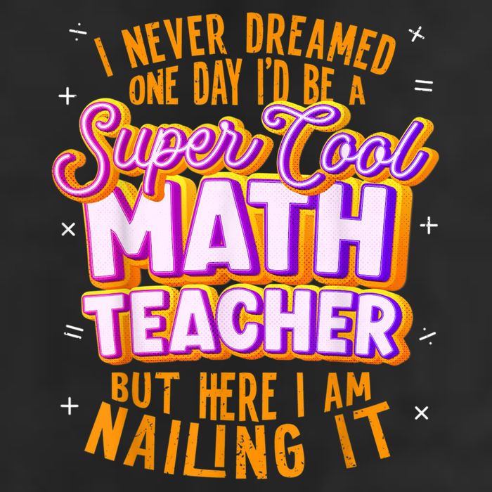 Math Teacher Funny Math Tee Math Lover Adult Drive Performance Visor