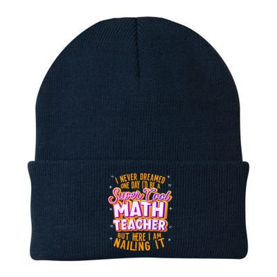 Math Teacher Funny Math Tee Math Lover Beanie