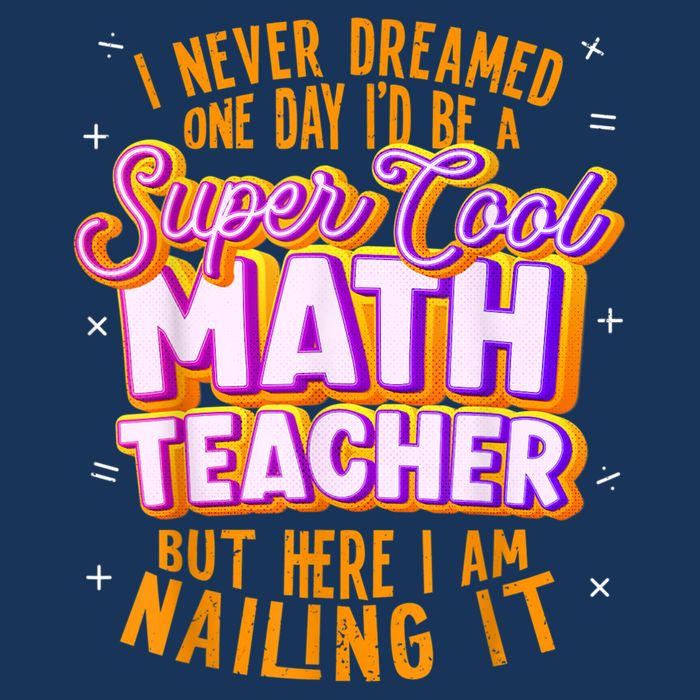 Math Teacher Funny Math Tee Math Lover Flatbill Hat