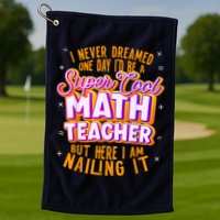 Math Teacher Funny Math Tee Math Lover Golf Towel