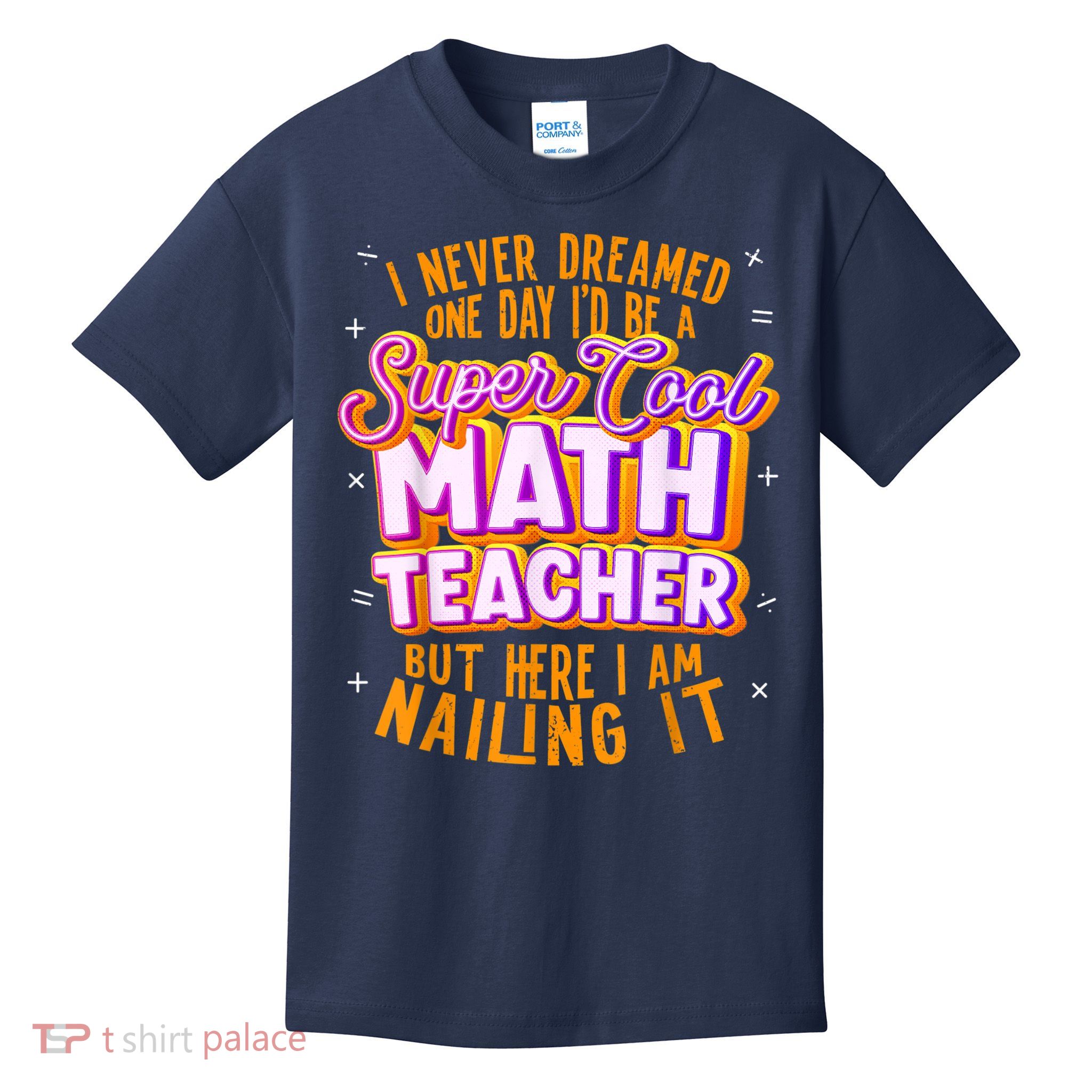 Math Teacher Funny Math Tee Math Lover Kids T-Shirt