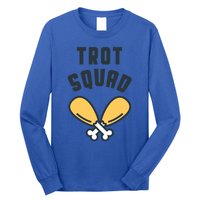 Matching Thanksgiving Funny Turkey Trot Squad Costume Gift Long Sleeve Shirt