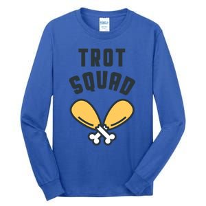 Matching Thanksgiving Funny Turkey Trot Squad Costume Gift Tall Long Sleeve T-Shirt