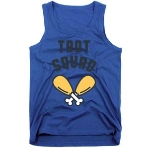 Matching Thanksgiving Funny Turkey Trot Squad Costume Gift Tank Top