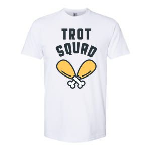 Matching Thanksgiving Funny Turkey Trot Squad Costume Gift Softstyle CVC T-Shirt