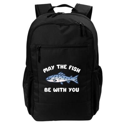 MAY THE FISH BE WITH YOU FUNNY MAY THE FISH BE WITH YOU Backpack