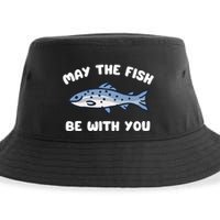 MAY THE FISH BE WITH YOU FUNNY MAY THE FISH BE WITH YOU Sustainable Bucket Hat