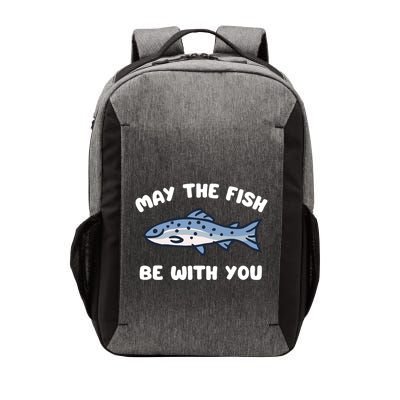 MAY THE FISH BE WITH YOU FUNNY MAY THE FISH BE WITH YOU Vector Backpack