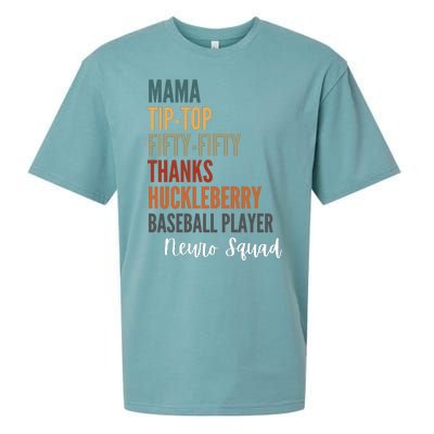 Mama Tiptop Fiftyfifty Thanks Huckleberry Baseball Player Neuro Squad Sueded Cloud Jersey T-Shirt