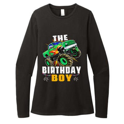 Monster Truck Family Matching The Birthday Womens CVC Long Sleeve Shirt